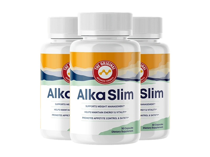 AlkaSlim 3 Bottle Package - Weight Management Supplement